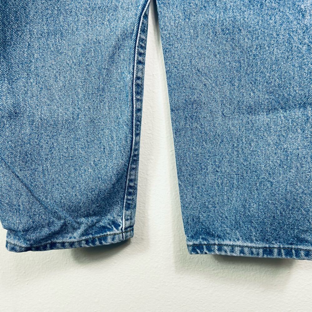 Lee Vintage Women’s 32x30 Mom Jeans 80's Blue Acid Wash Denim - Picture 6 of 10